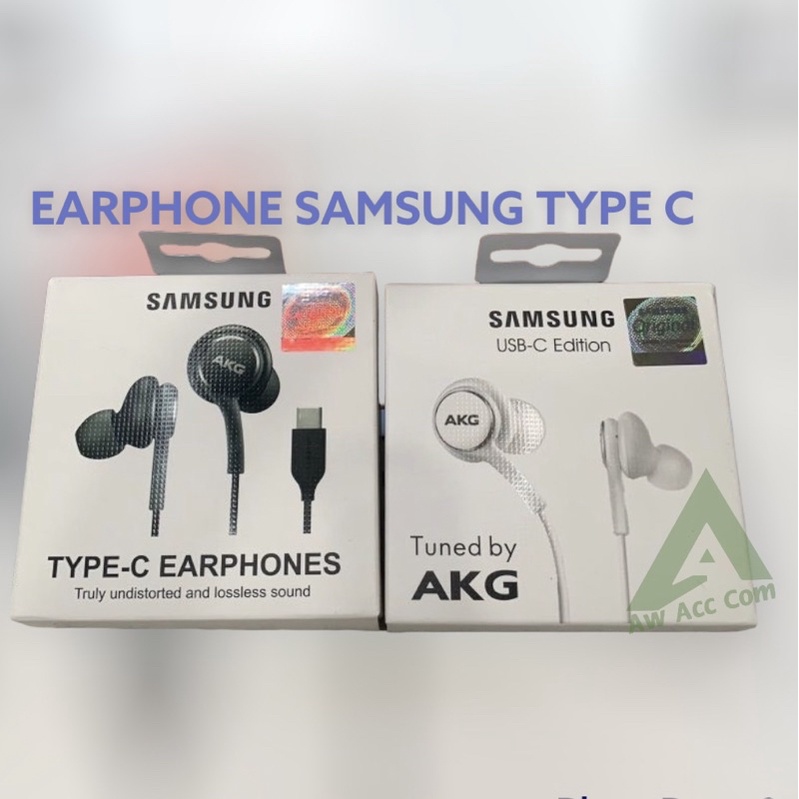 Earphone Samsung Type C AKG HD Sound Quality Headset Type C Samsung M52/A33/A53/A73/S10/S20/S21 FE/S22 AKG Ori