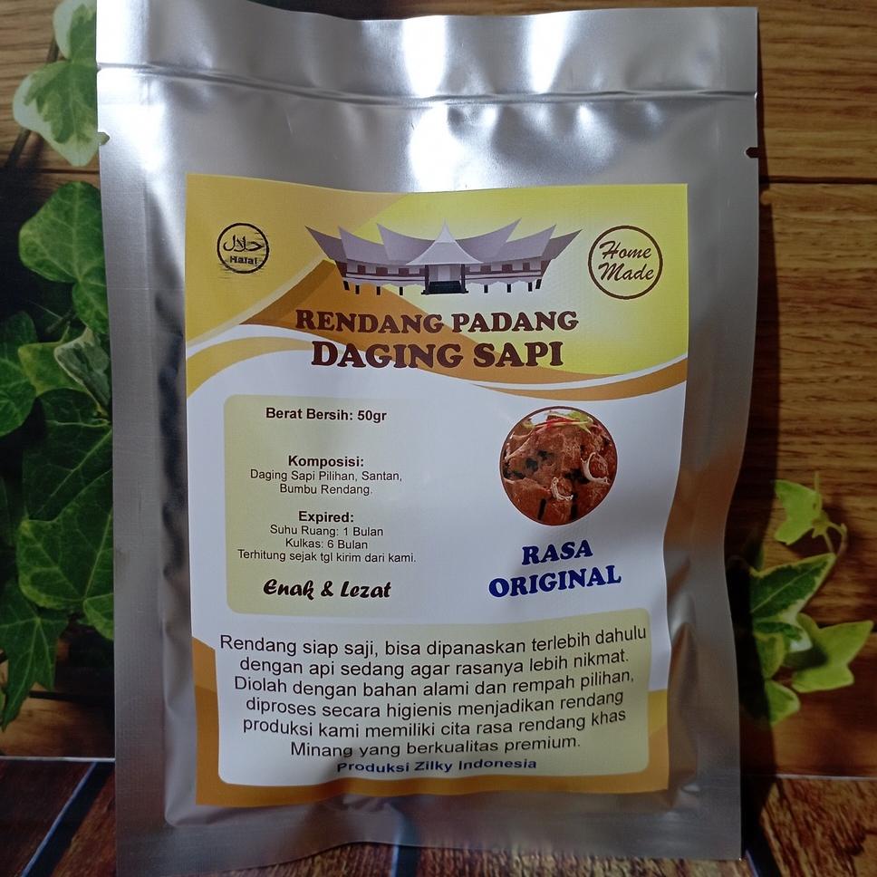 

(|Q-KT|)♣☞ Rendang Randang Daging Sapi Khas Asli Padang Minang Zilky Original Ori Pedas Pedes Salero Food SaleroFood Makanan Siap Saji Bukan Mama Mamah Fuji Puji murah