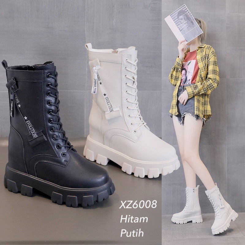 SEPATU BOOTS  FASHION KOREA XZ6008