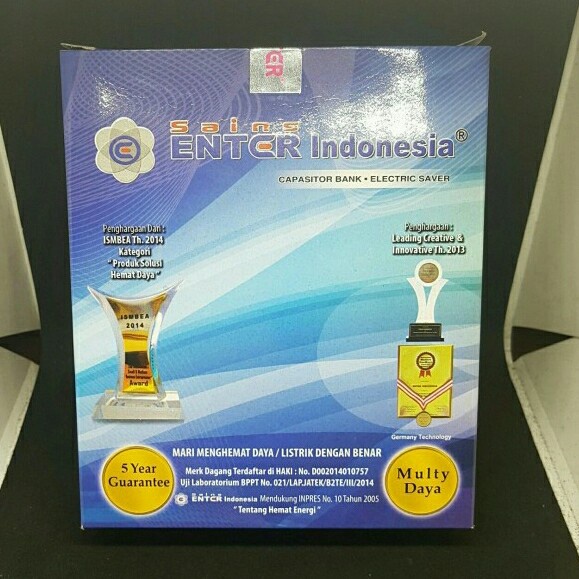 Alat Penghemat Listrik Sampai 40%, Merk Enter Sains Indonesia