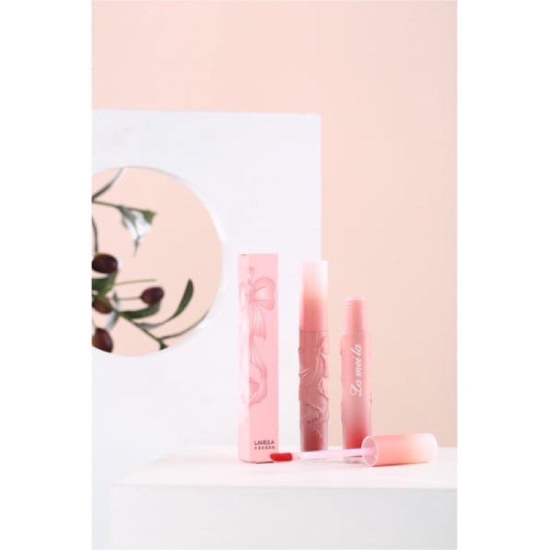 Lameila Lip Glaze / Lipstik Cair Kosmetik / Liptint Lipgloss 1044