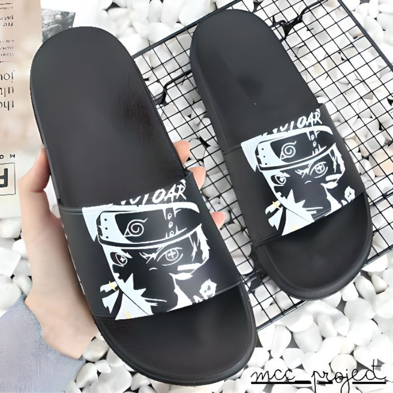 Sandal Slide Pria Sandal Anime Naruto