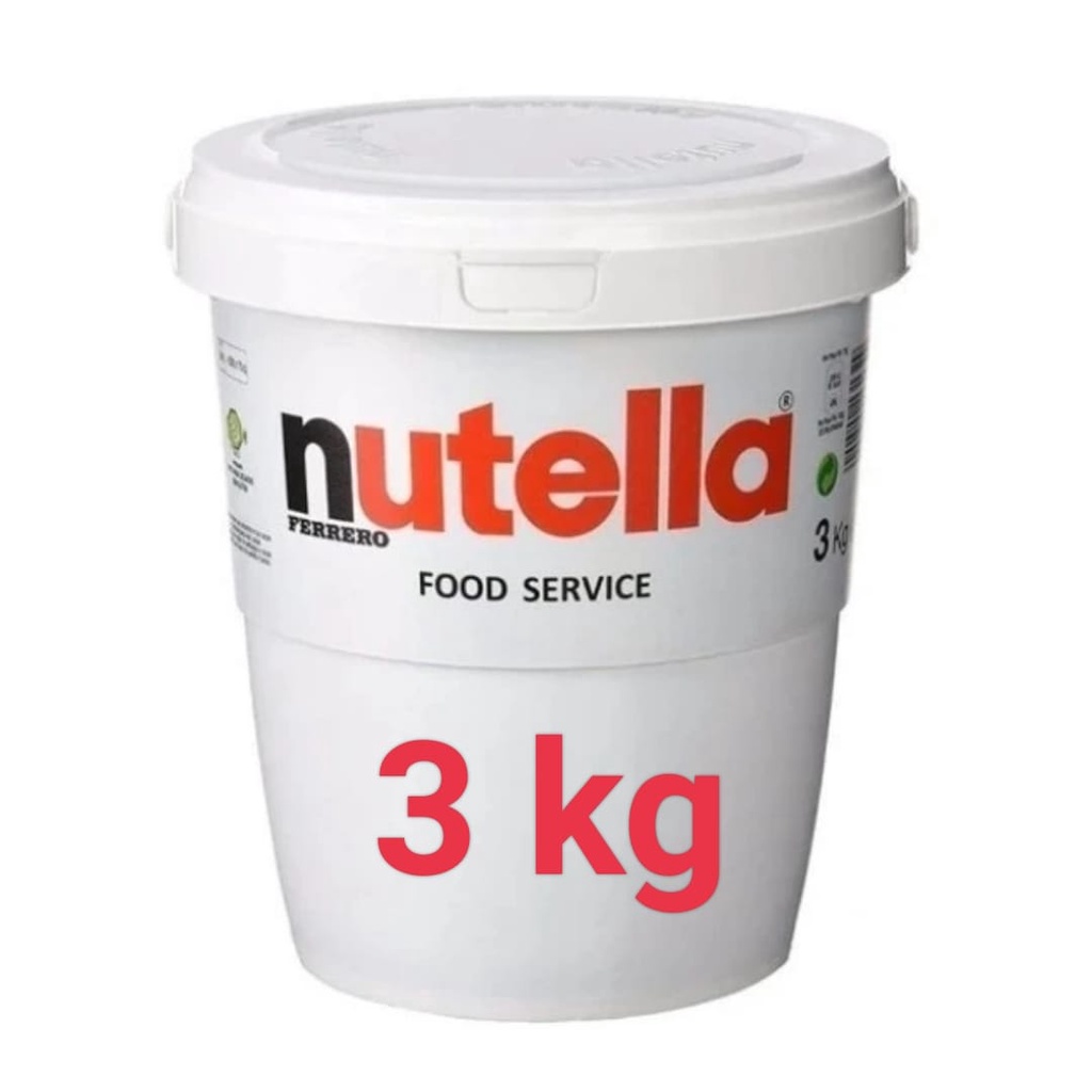 

Selai Nutella 3kg / selai cokelat kacang hazelnut nutella 3 kg