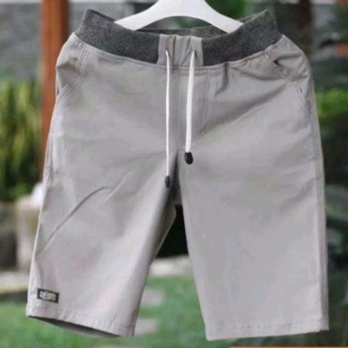 CHINOS PENDEK PINGGANG KARET -CHINOS PENDEK KOLOR-CHINOS PENDEK RIP PREMIUM