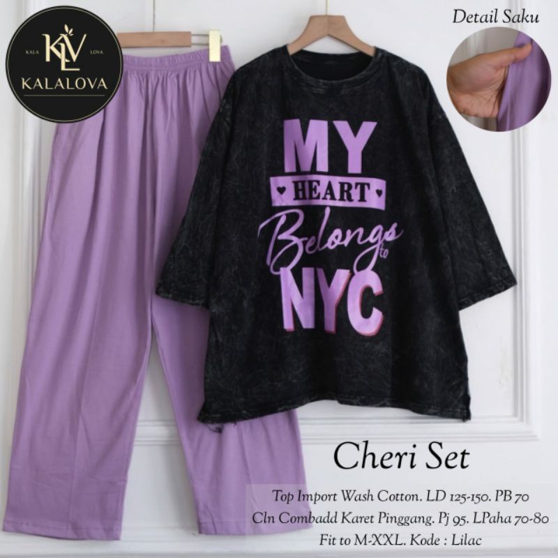 CHERI SET BY KALALOVA