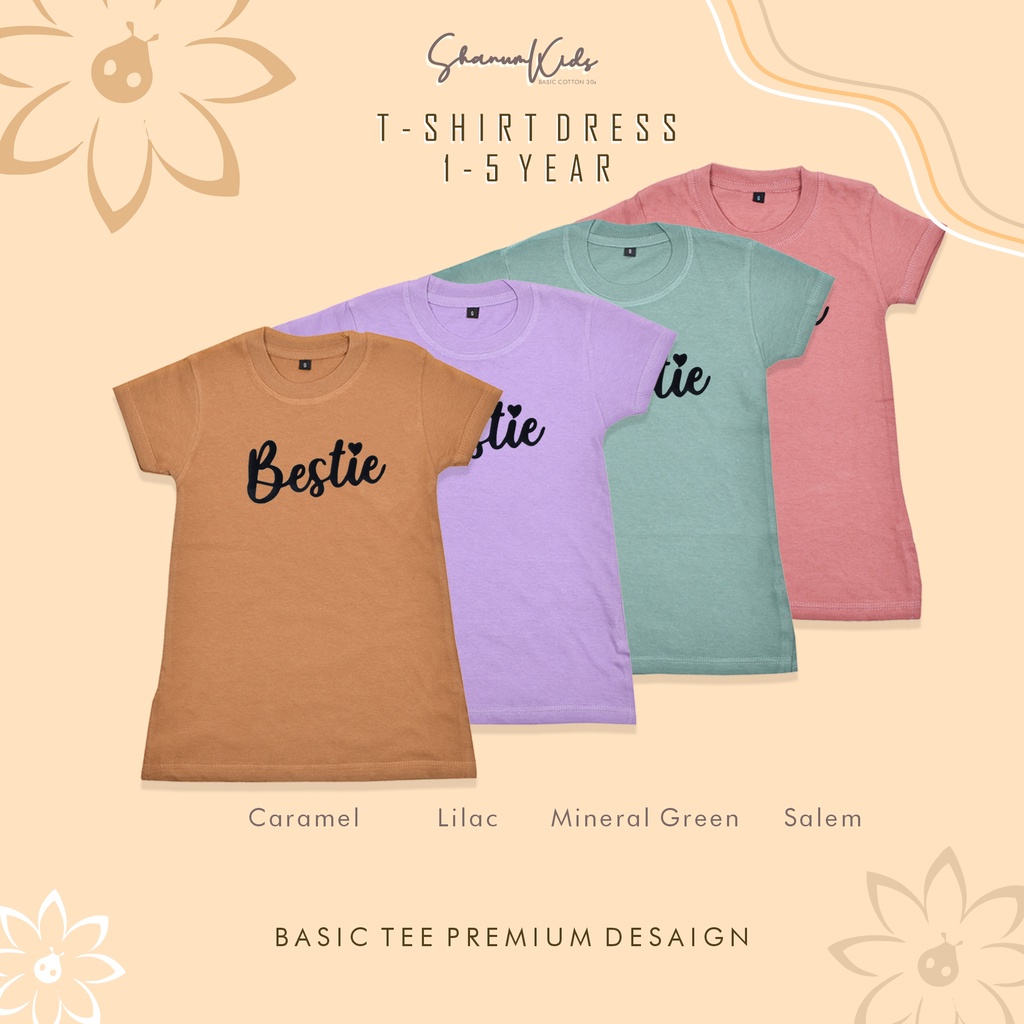 Dress Anak Perempuan (1-5 Tahun) Floking Beludru