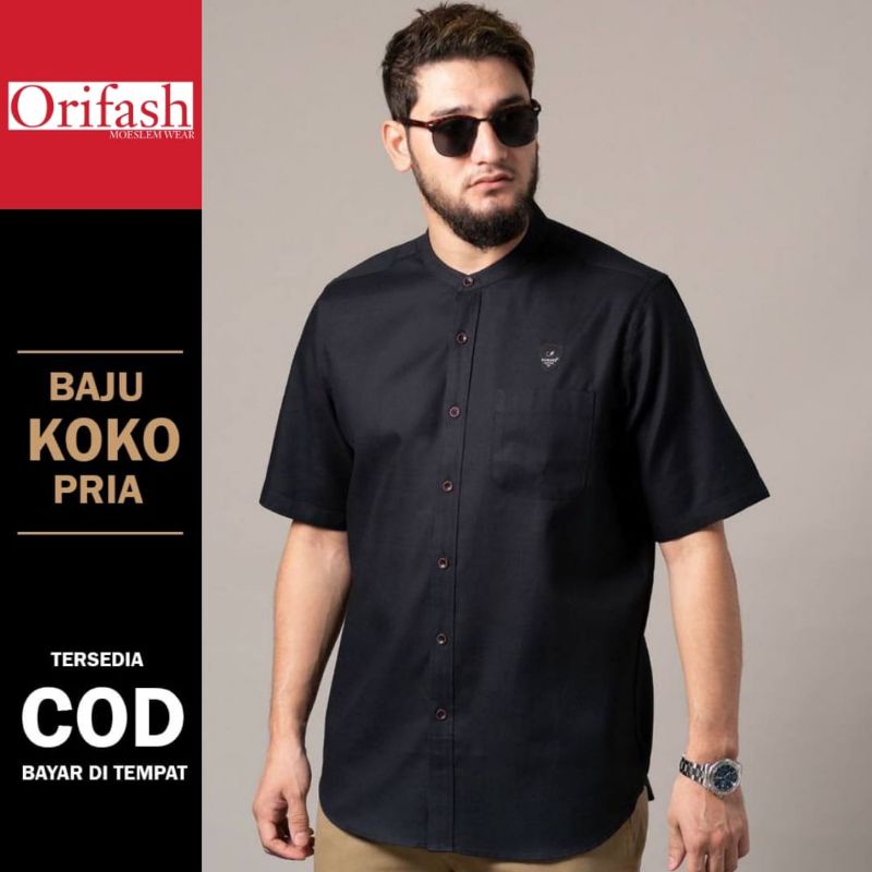 Baju koko kurta premium distro excellent quality lengan pendek