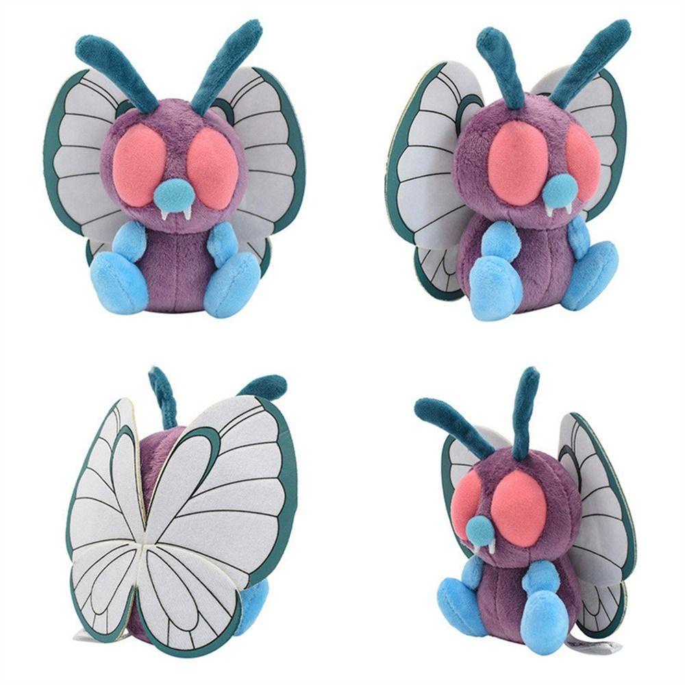 Quinton Boneka Mainan Kartun Untuk Anak Mimikyu Jigglypuff Raichu Butterfree Boneka Mewah