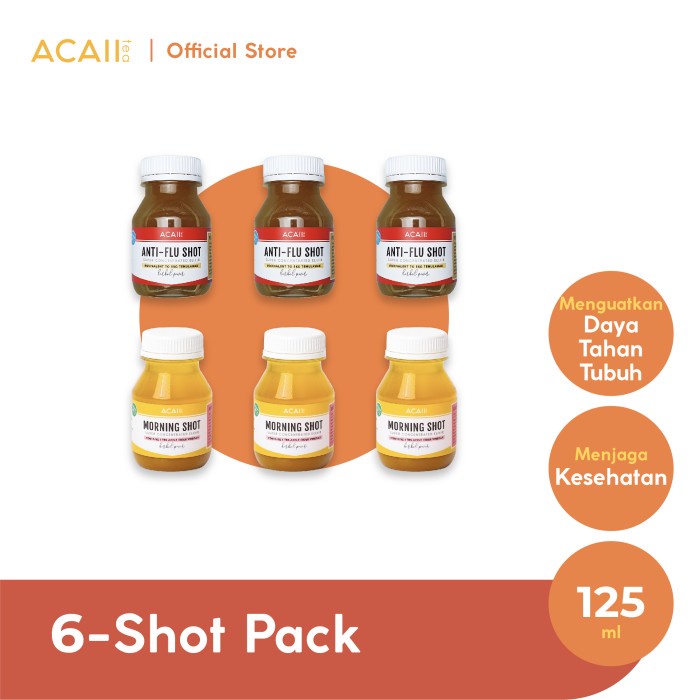 

Acaii Tea 6-Shot Package (6x125ml)