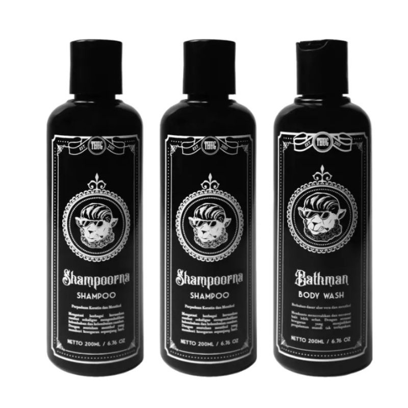 Shampoorna Shampoo Pelurus Rambut Keratin