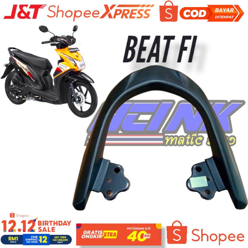 BEHEL BEGEL PLANGER PEGANGAN JOK BELAKANG HONDA BEAT FI BEAT ESP