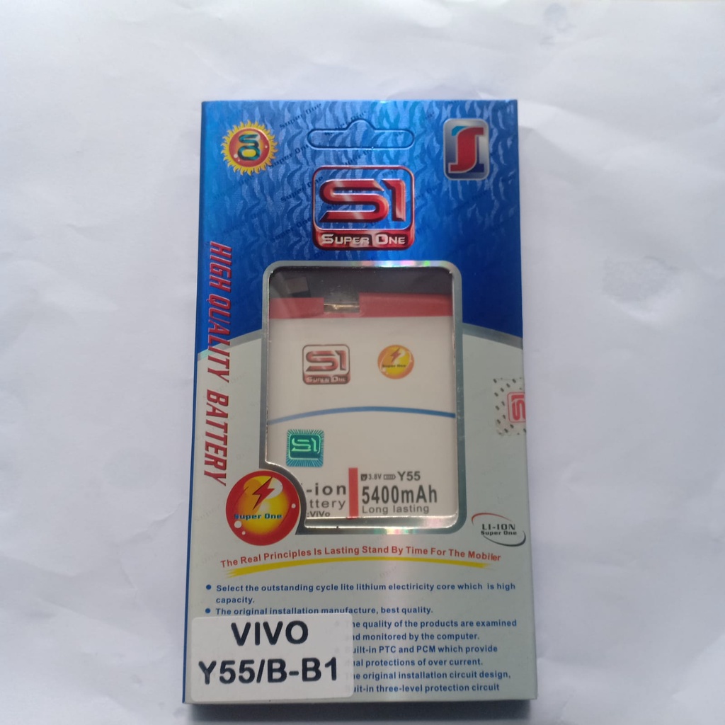 Baterai VIVO Y55 B-B1 DOUBLE POWER Batre Batere Battery