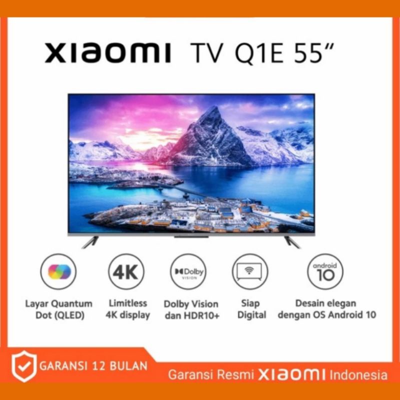 xiaomi mi tv QIE 55"inch/mi tv Qie 55" tv android garansi resmi (khusus batam saja)
