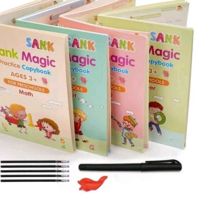 

ツ MAGIC SANK BOOK DAPET 4 BUKU+ PENA Promo!!