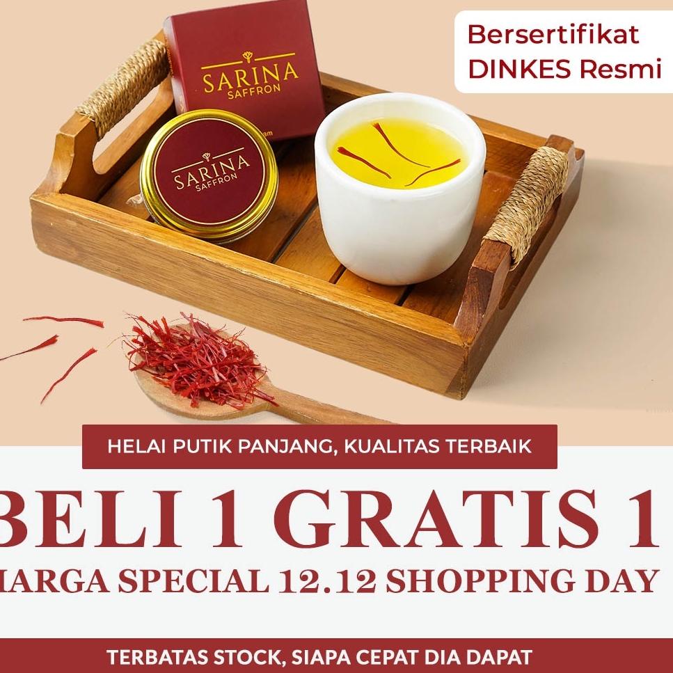 

oam29 PROMO! Saffron Super Negin BELI 1 GRATIS 1 (Finest Quality A++ ) 100% Original Iran .,..,.,,,,.,