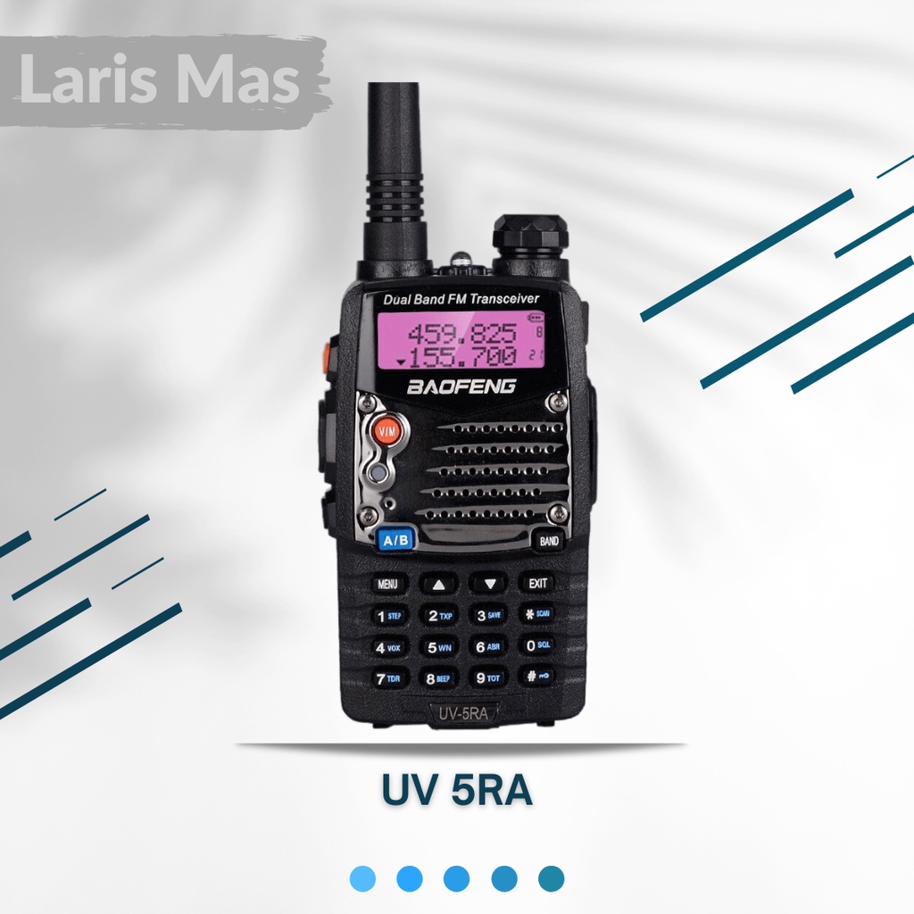 Handy Talky Bofeng UV5RA Dual Band / Radio HT Komunikasi Bopeng UV 5RA