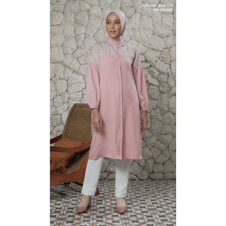 ZOYA Atasan Tunik Mufti Midi Dress by ZOYA