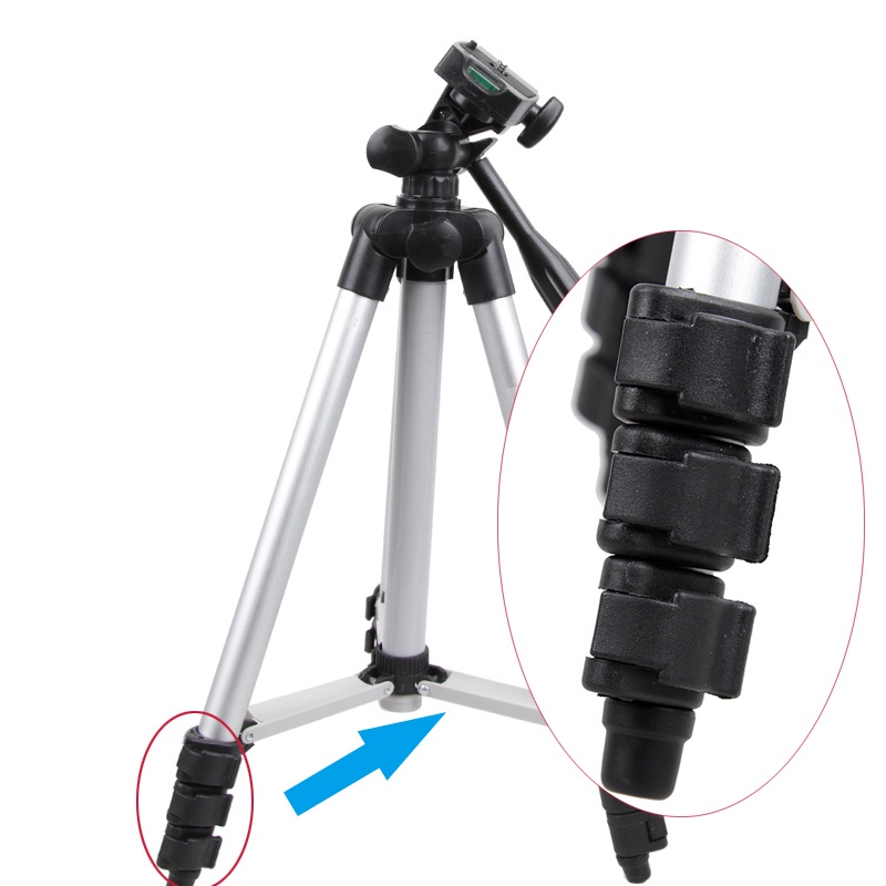 Portable Tripod WT-3110A Stand 4-Section