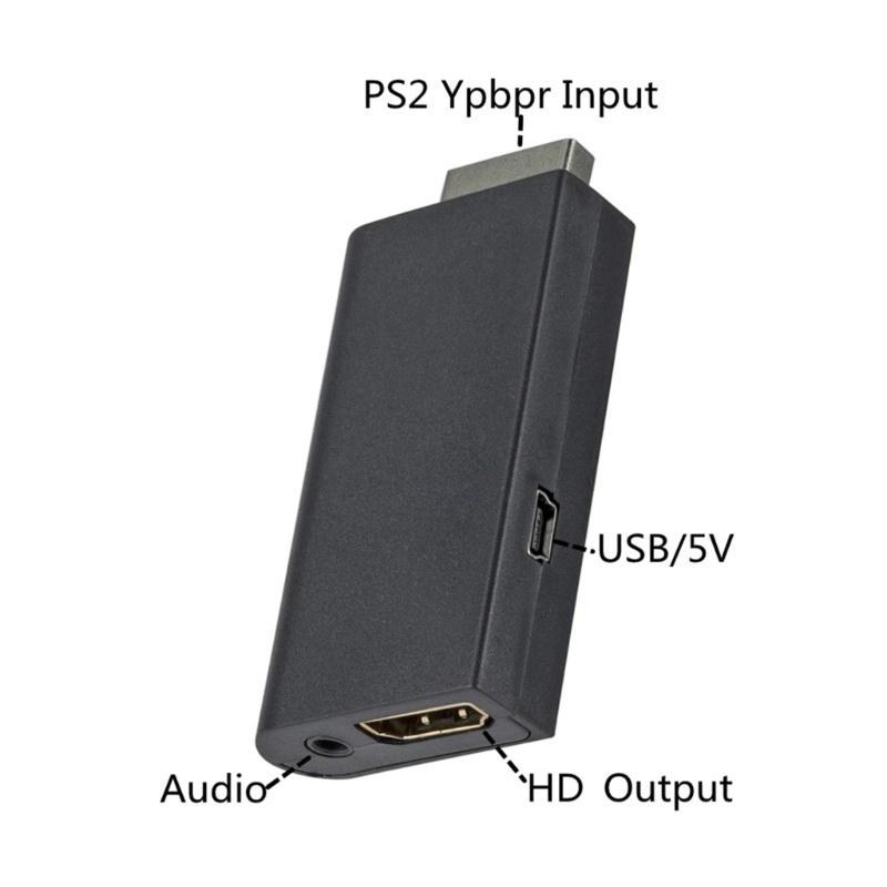 Btsg PS2 to Converter Video Converter Adapter Untuk PS2 Portable