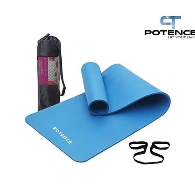 Matras POTENCE NBR 10mm / Matras Yoga Tebal / Yoga Mat 10mm