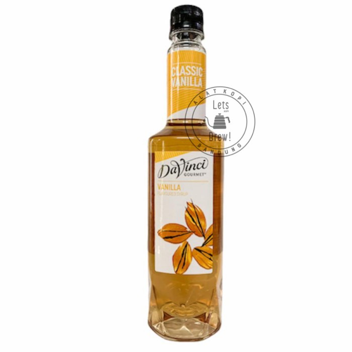 

DaVinci Syrup 750ml variant tertera di keterangan