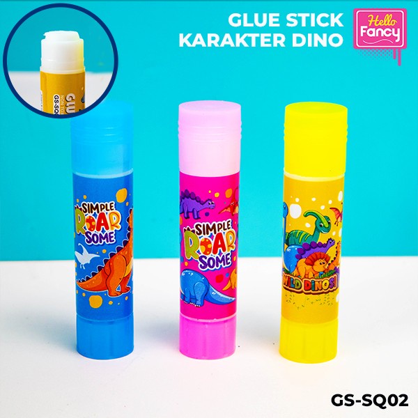 

Squeezy Lem Glue Stick 10 gr / Lem Kertas / Lem Batangan 1 pcs