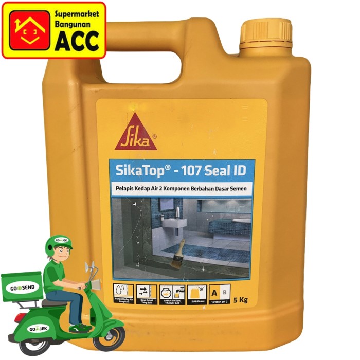 Sika Sikatop 107 Liquid Cairan Waterproofing 5kg | Cairan Sika 5kg