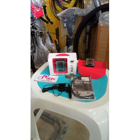 Speedometer sepeda Spedometer sepeda Cat Eye Velo 7