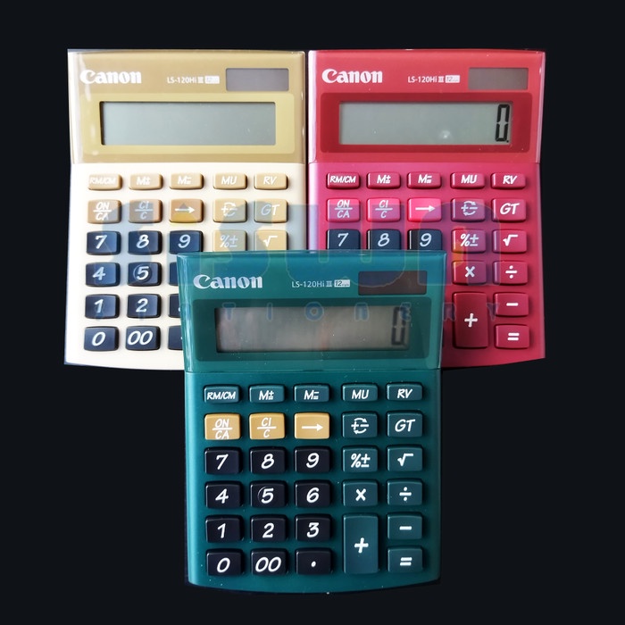 

CANON CALCULATOR LS-120HI III COLOR #ORIGINAL