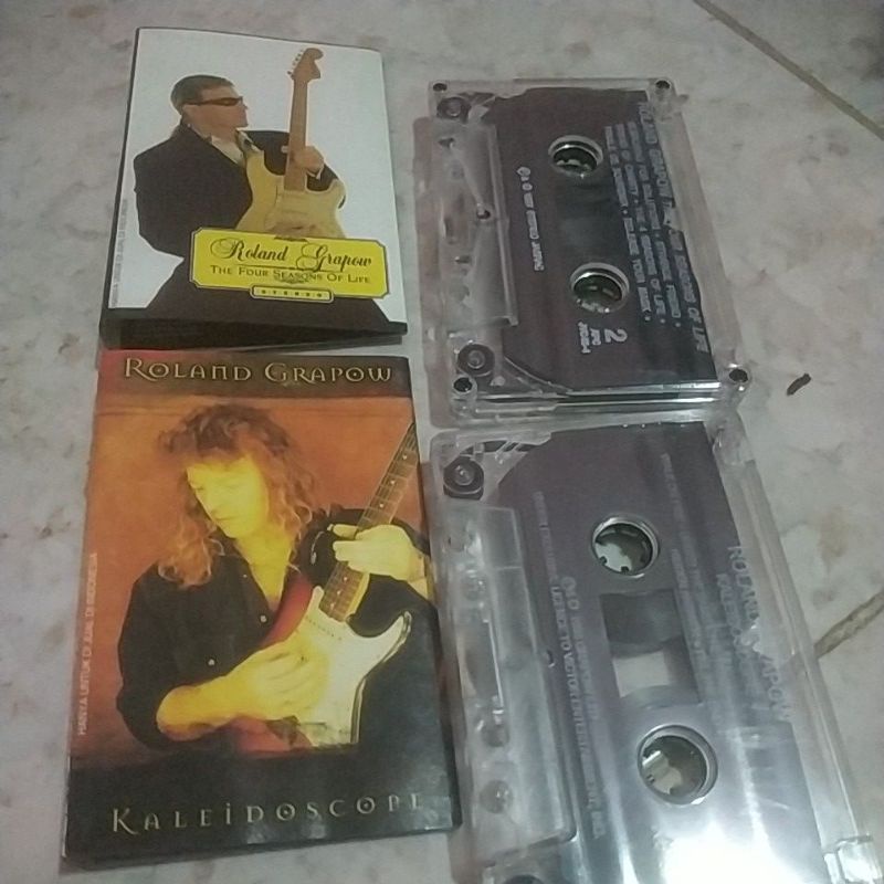 Kaset pita Roland Grapow sepaket