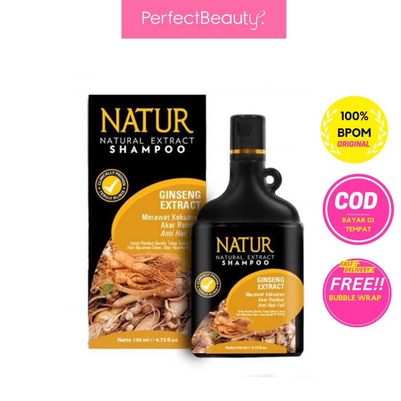 NATUR Hair Care Series (BPOM) Shampo, Tonic, Mask dll