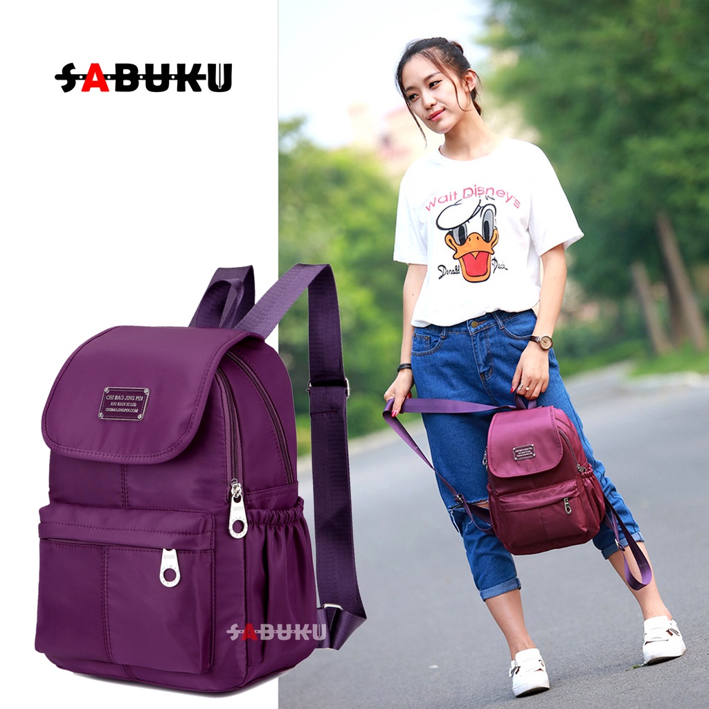 Tas Ransel Backpack Fashion Wanita Tas Ransel Sekolah Tas Wanita Kore Tas Ransel - 213