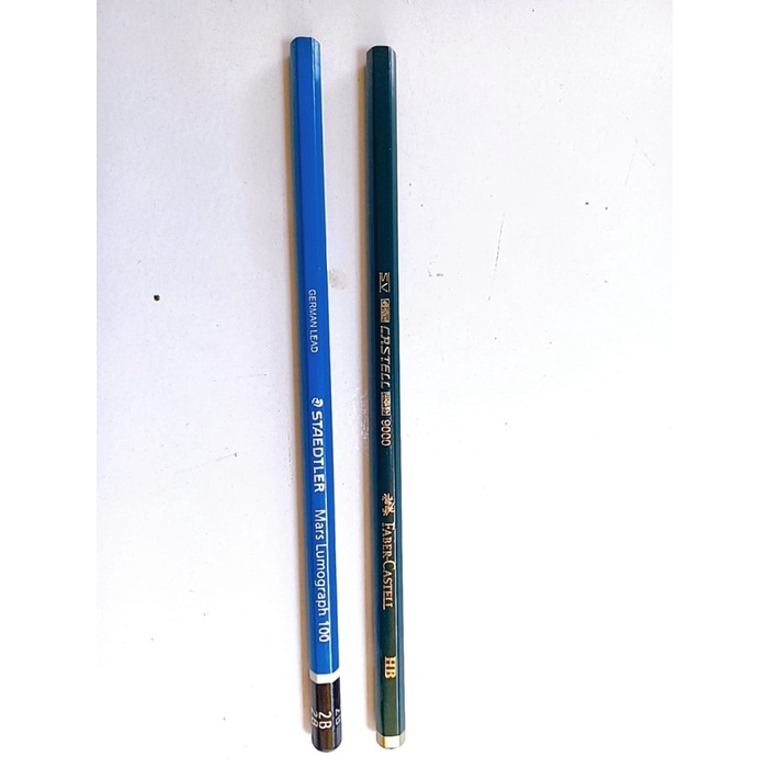 

Pensil Ujian Pensil 2B dan HB Faber Castell Original isi 2