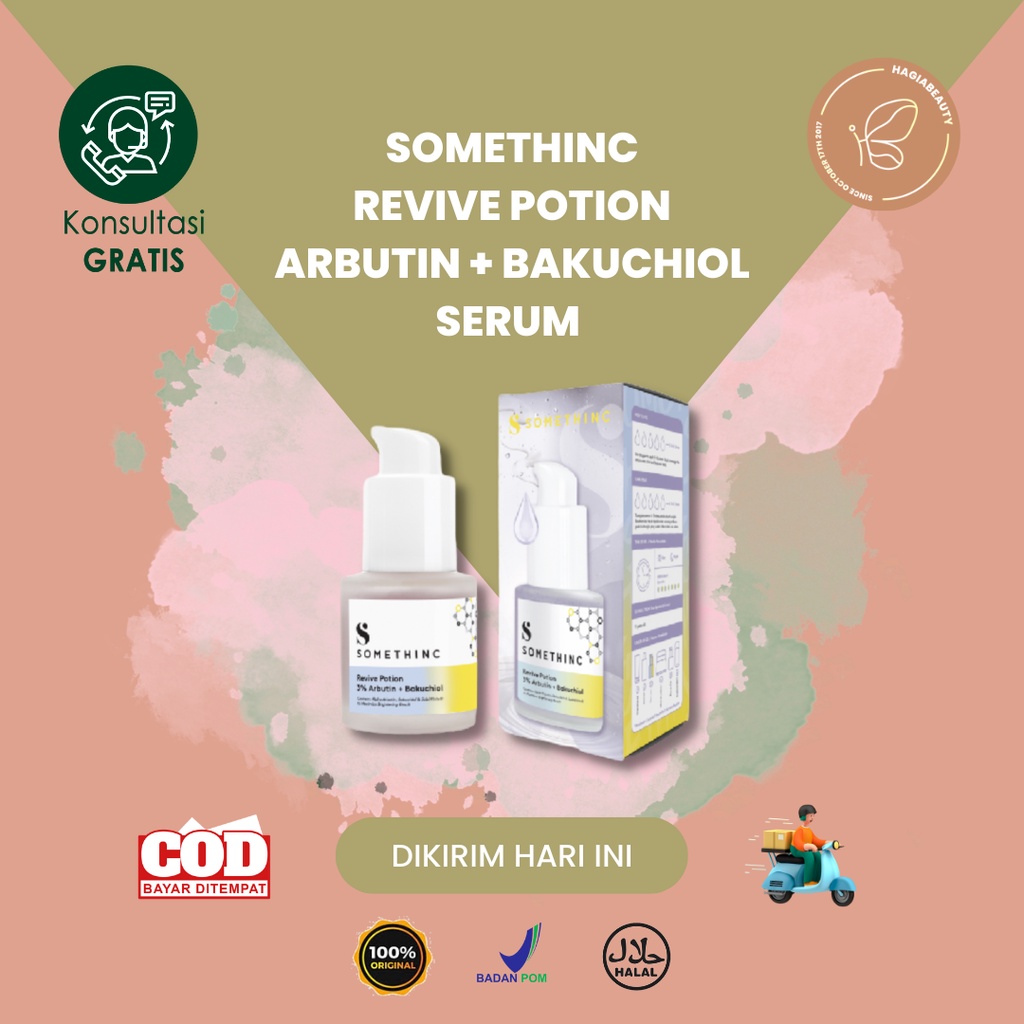 SOMETHINC REVIVE POTION 3% ARBUTIN + BAKUCHIOL SERUM