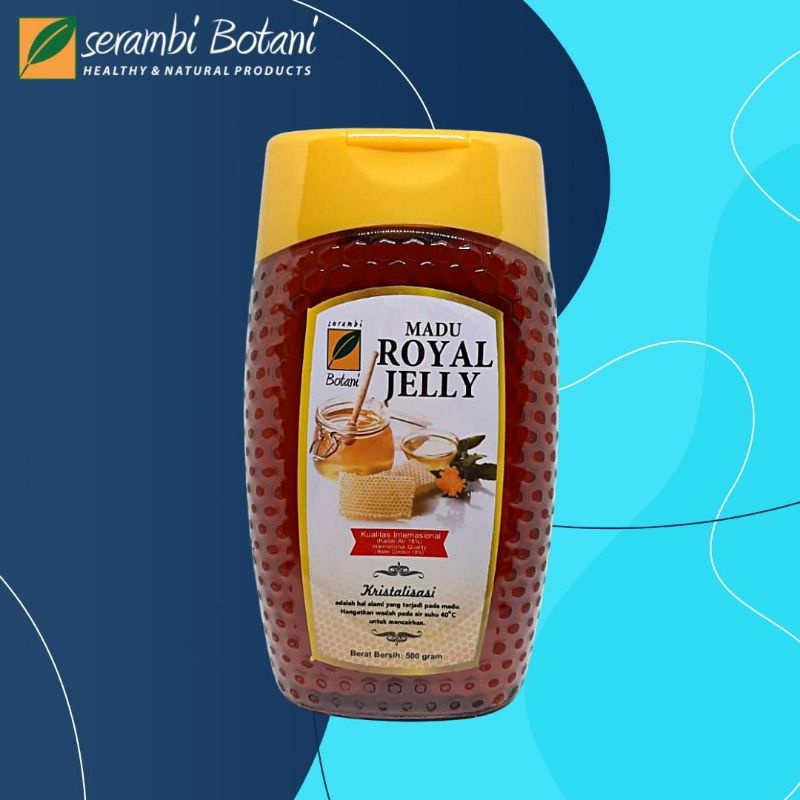 

Madu Royal Jelly Promil Murni 500gr Standar Internasional Serambi Botani