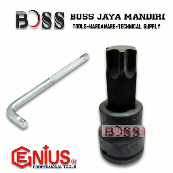KUNCI SOK BINTANG T90 WITH GAGANG 3/4 INCHI