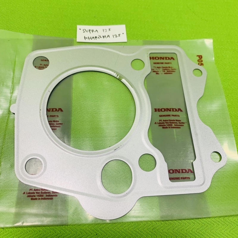 paking gasket kop head cylinder honda supra 125 karbu supra 125 fi kharisma KPH