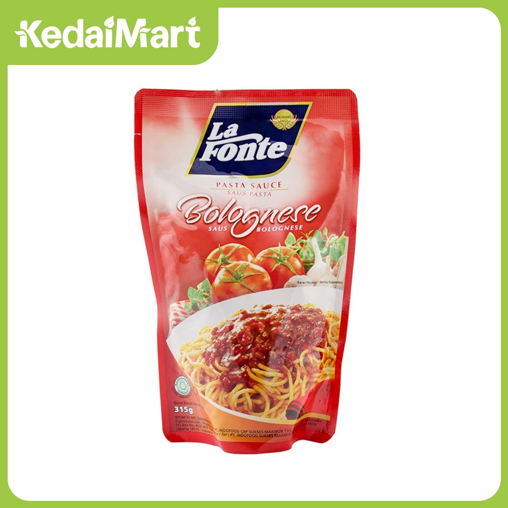 

La Fonte Saus Pasta Bolognese 315 Gram