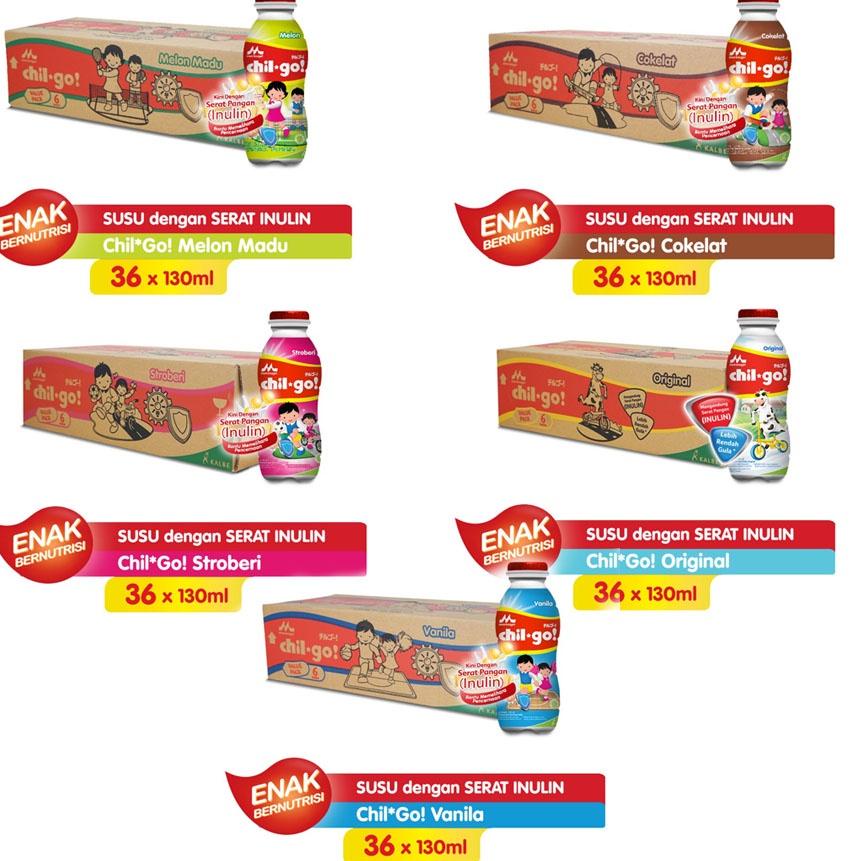 

[PRODUK F8FOB] CHIL GO Susu UHT 36x130ml/karton 0J8