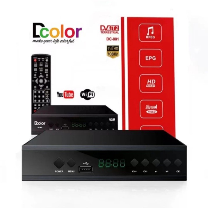 Set Top Box STB Dcolor TV Digital