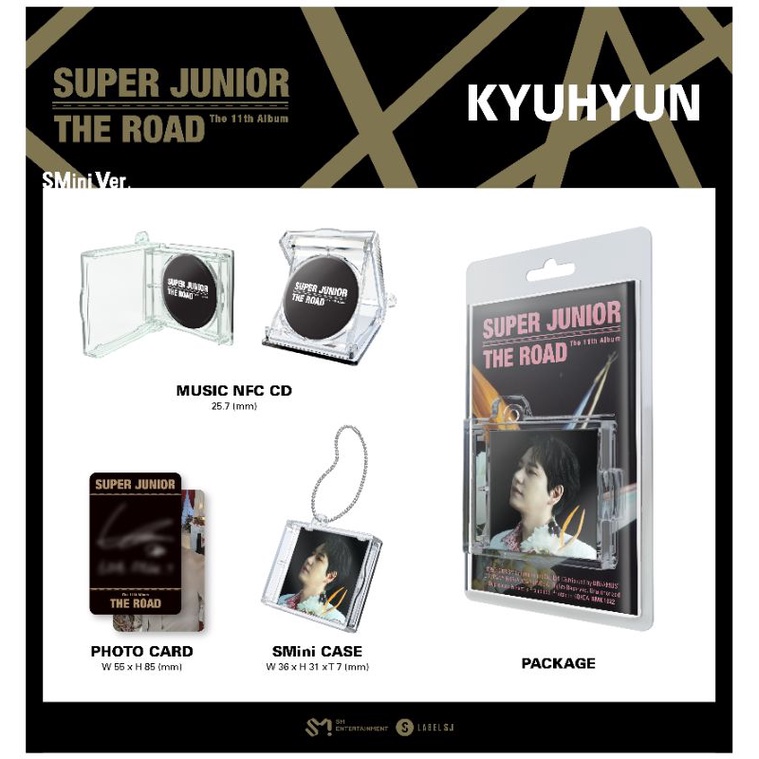 [PO REG] SUPER JUNIOR 11th Album - The Road (SMini Ver.) (Smart Album)