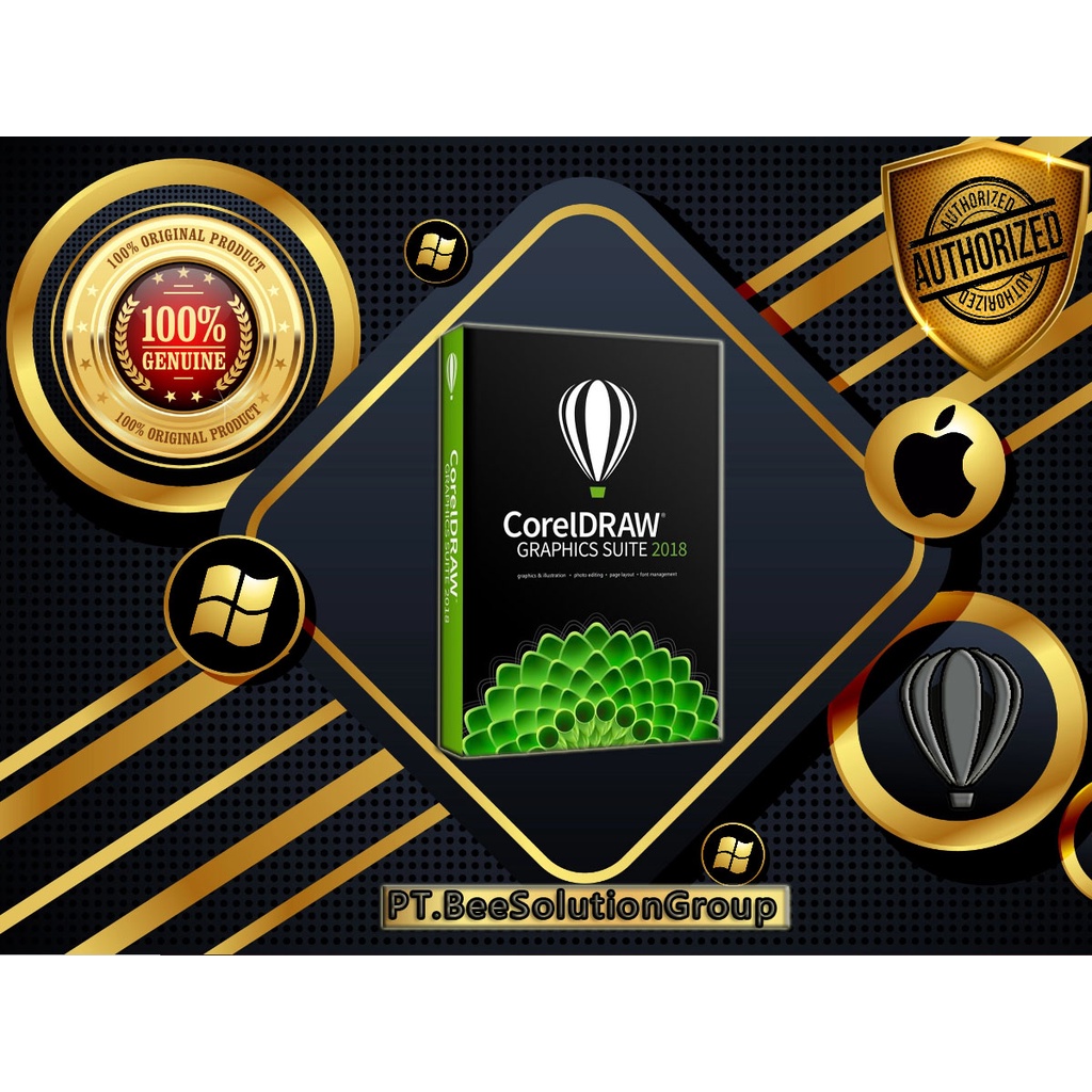 CorelDraw Graphics Suite 2018 - Annual Subcription License 1 Yearss