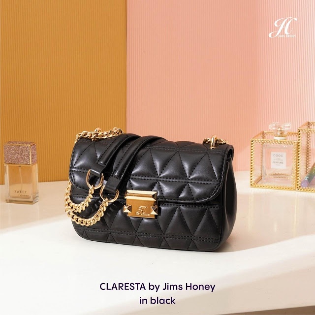 PESANAN KHUSUS Jims Honey Claresta Bag Black/Hitam