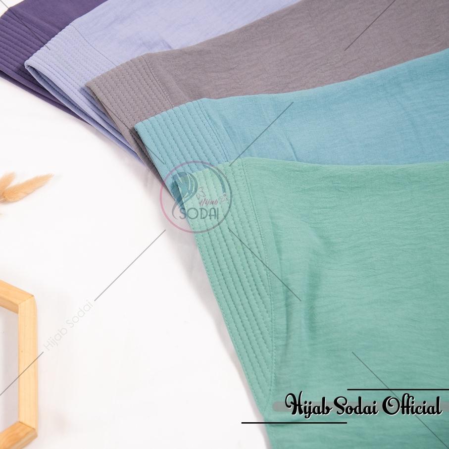 Jilbab Instan Crinkle Airflow Premium L
