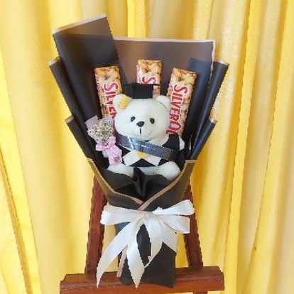 Buket Boneka Snack Silverqueen