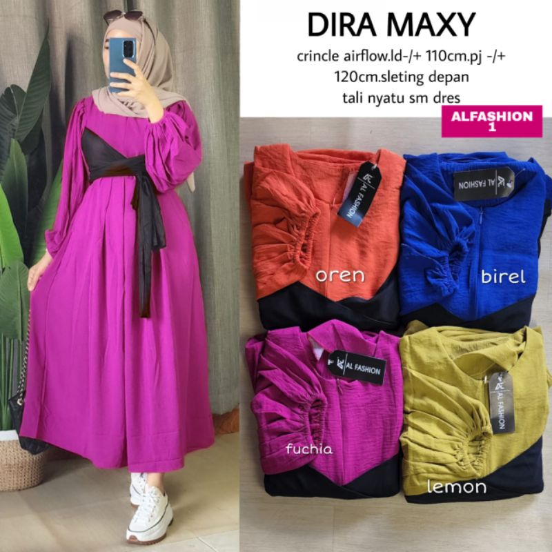 DIRA MAXY ORIGINAL PRODUK BY ALFASHION