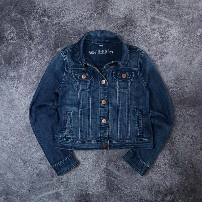 jaket jeans denim GAP anak