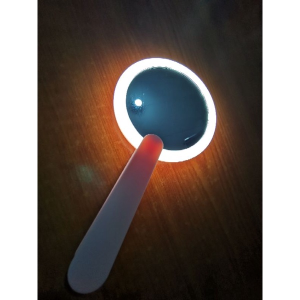 CERMIN RIAS LED RECHARGEABLE BULAT CERMIN LIPAT COMPACT MUDAH DIBAWA CERMIN DANDAN CERMIN TAS CERMIN NYALA LAMPU LED CERMIN GENGGAM LED