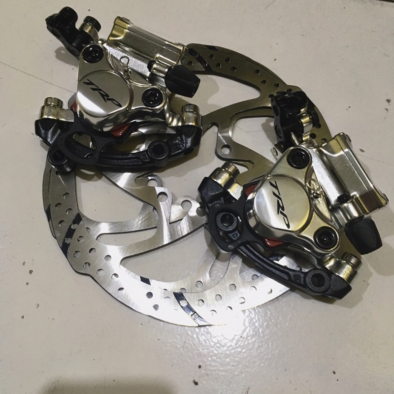 Brake Caliper TRP Hy Rd Post Mount + Rotor