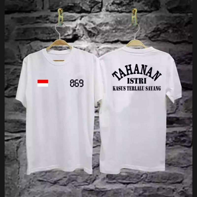 COD/KAOS 069 TAHANAN ISTRI kaos pria kaos terlaris kaos distro murah kaos baju pria pakaian pria baju cowok baju pria distro atasan cowok pakaian pria wanita kaos cowok